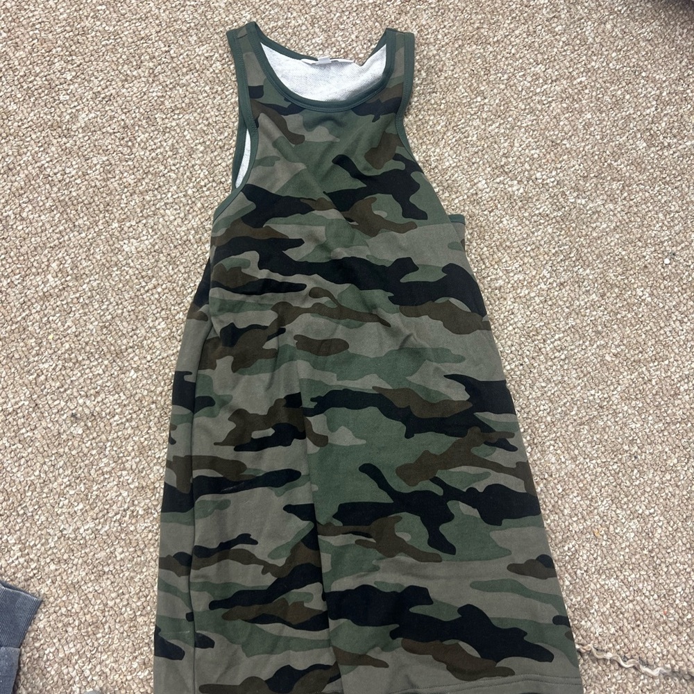 BB Dakota Camouflage Sleeveless Dress